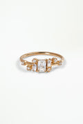 Emerald Cut Diamond Mosaic Ring No. 32