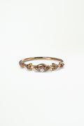 Marquise Cut Champagne Diamond Vista Ring