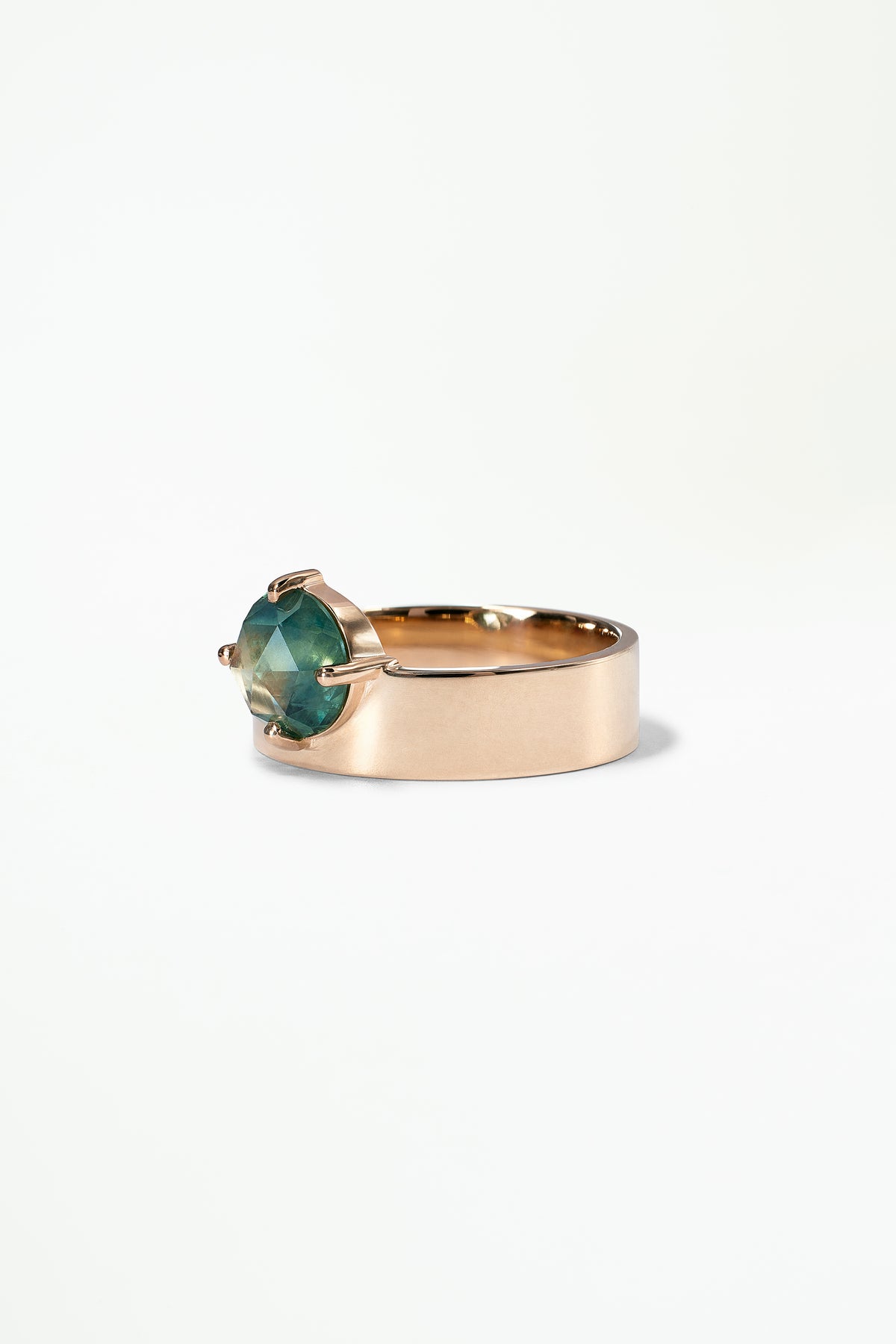 Rose Cut Sapphire Monolith Ring No. 20