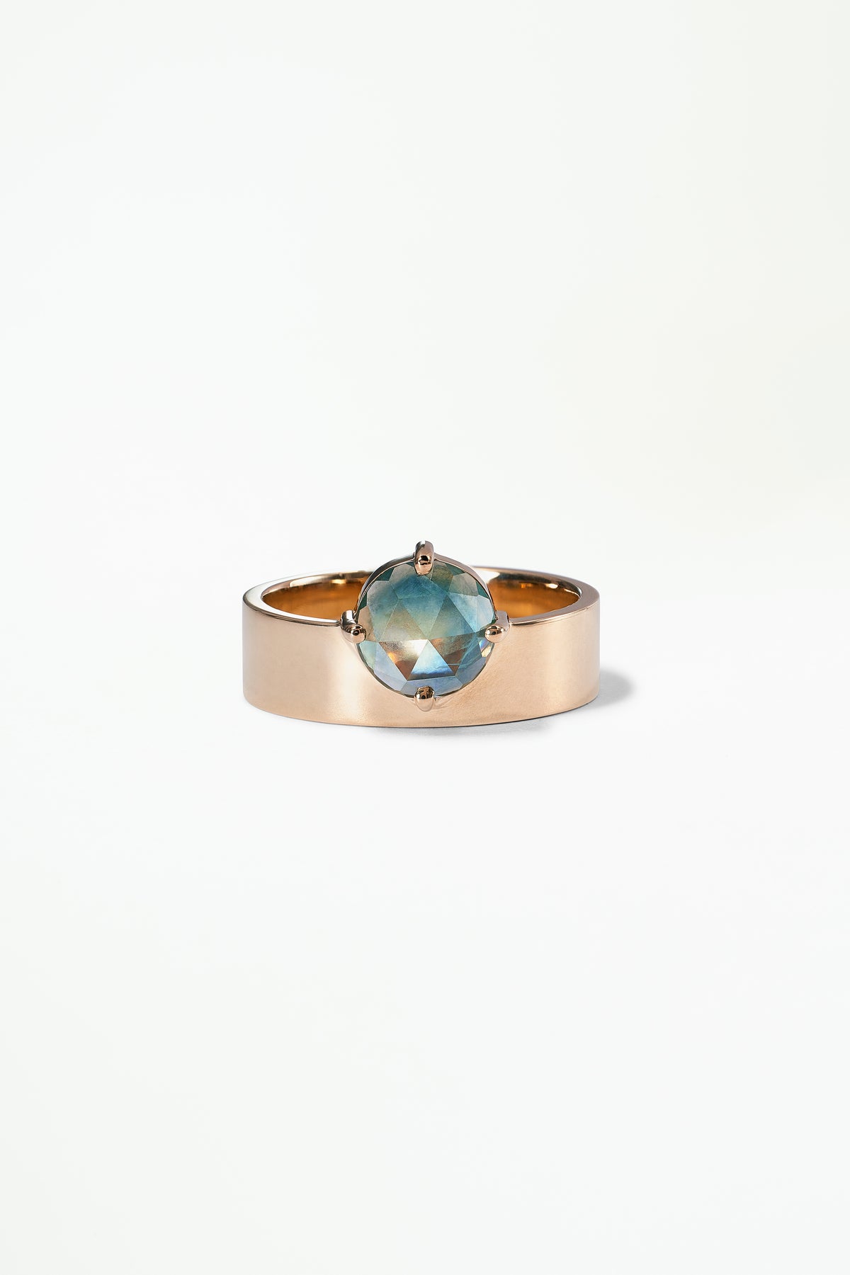 Rose Cut Sapphire Monolith Ring No. 20