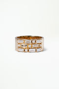 Baguette Cut Diamond Menhir Ring No. 25