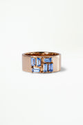 Baguette Cut Sapphire Menhir Ring No. 2