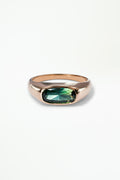 Cushion Cut Sapphire Signet Ring No. 63