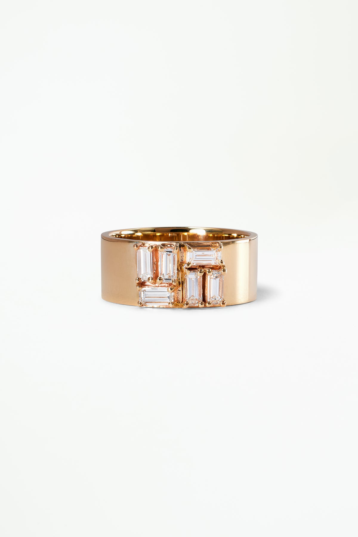 Baguette Cut Diamond Menhir Ring No. 20
