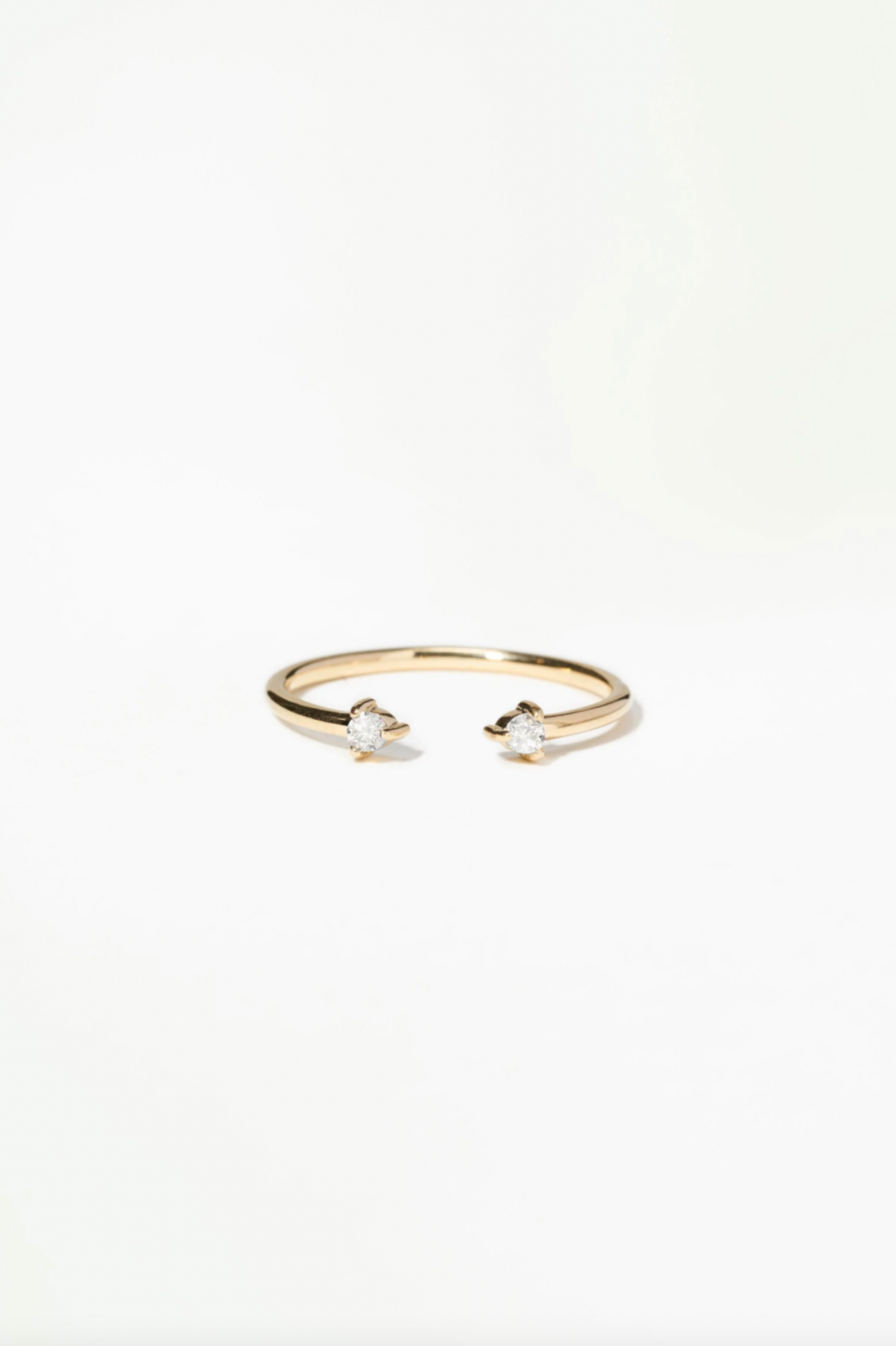 One of a Kind Two-Step Diamond Ring