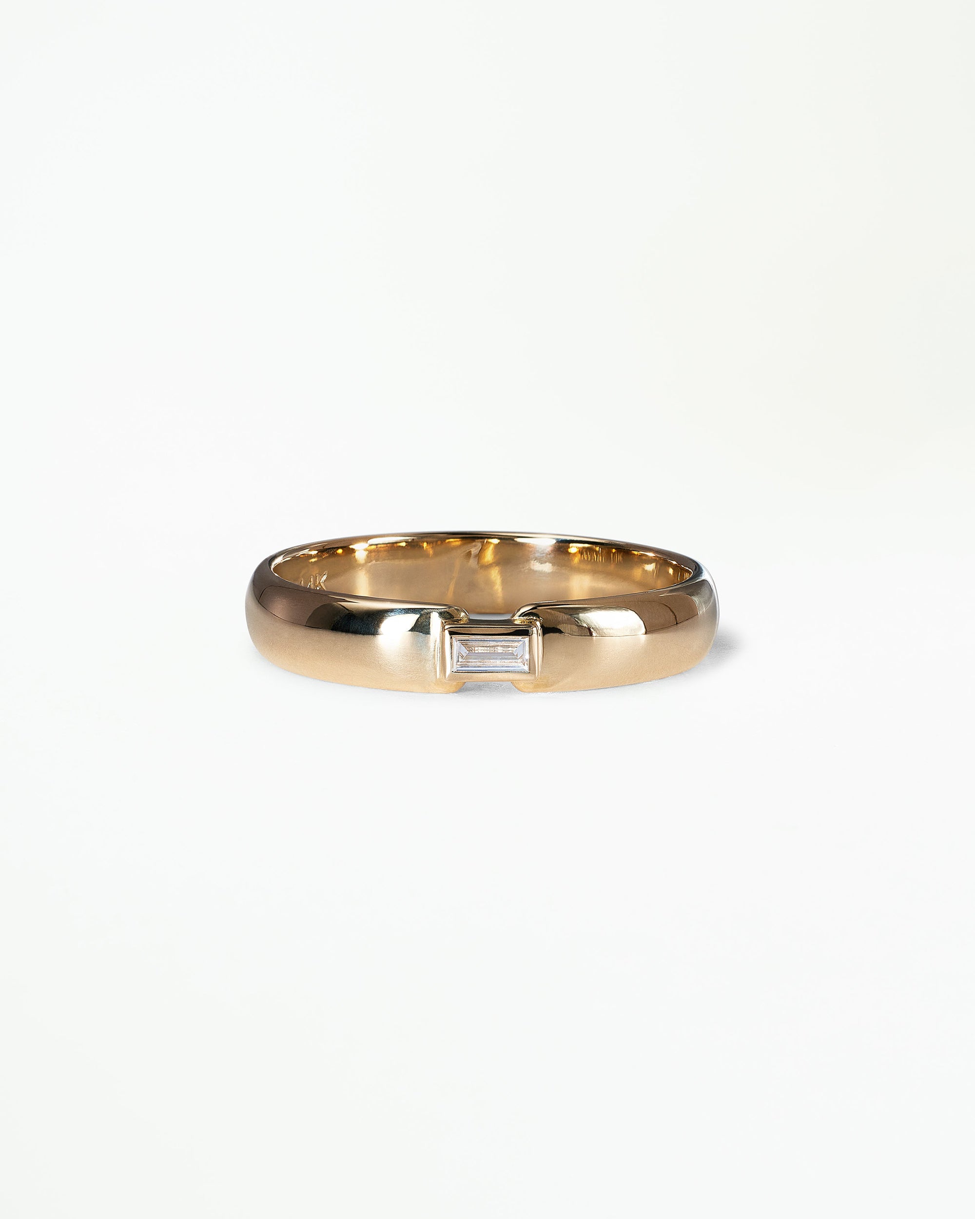 Baguette Cut Diamond Bridge Band