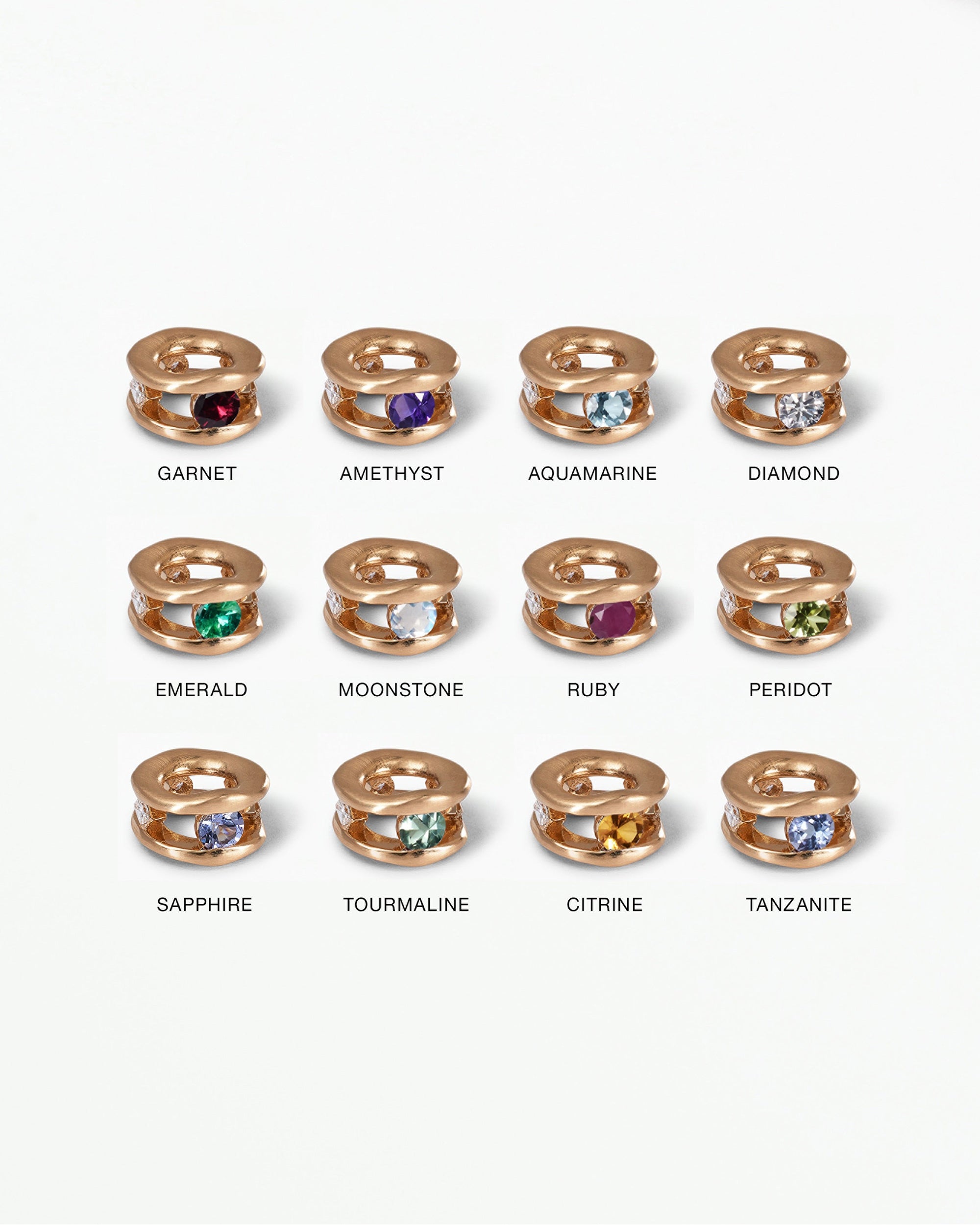 Birthstone Float Charm