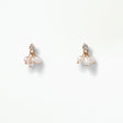 Diamond and Pearl Cloudburst Earring