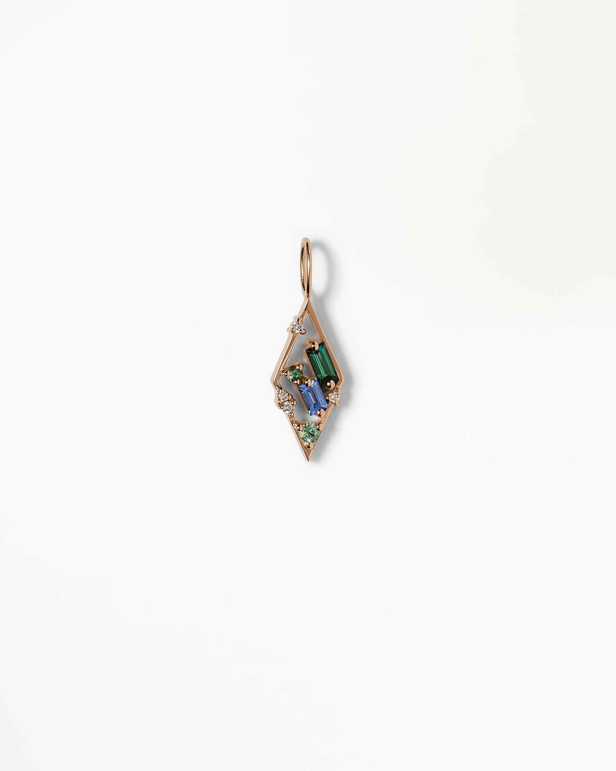 Eight Stone Numerology Pendant