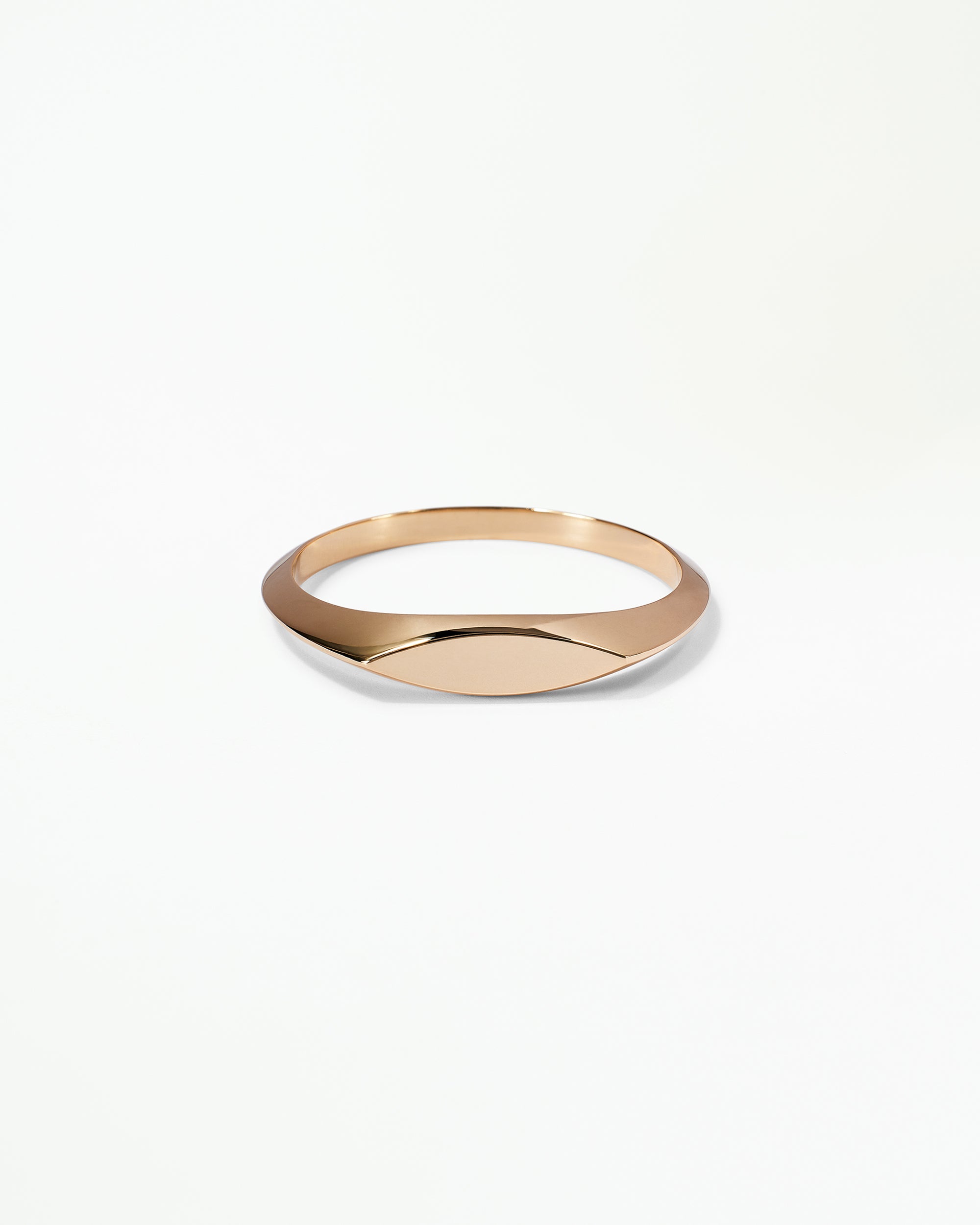 Gold Eye Signet Ring