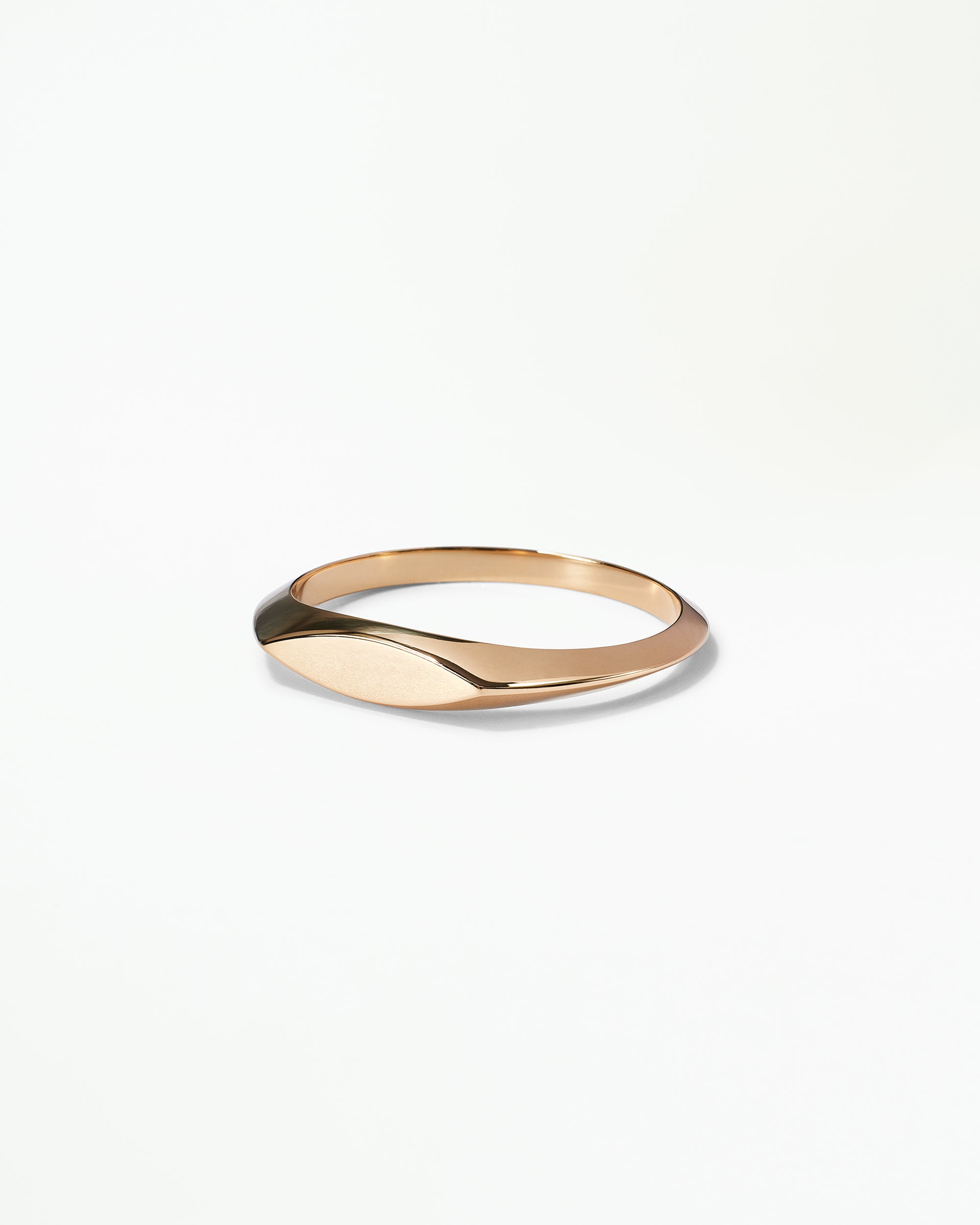 Gold Eye Signet Ring
