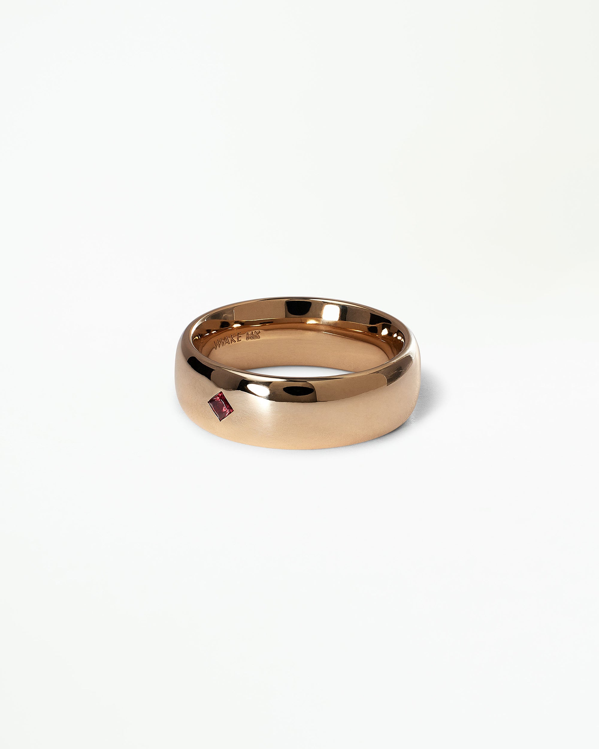 Large Birthstone Row Ring