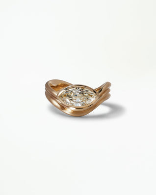 Marquise Cut Diamond Coast Ring
