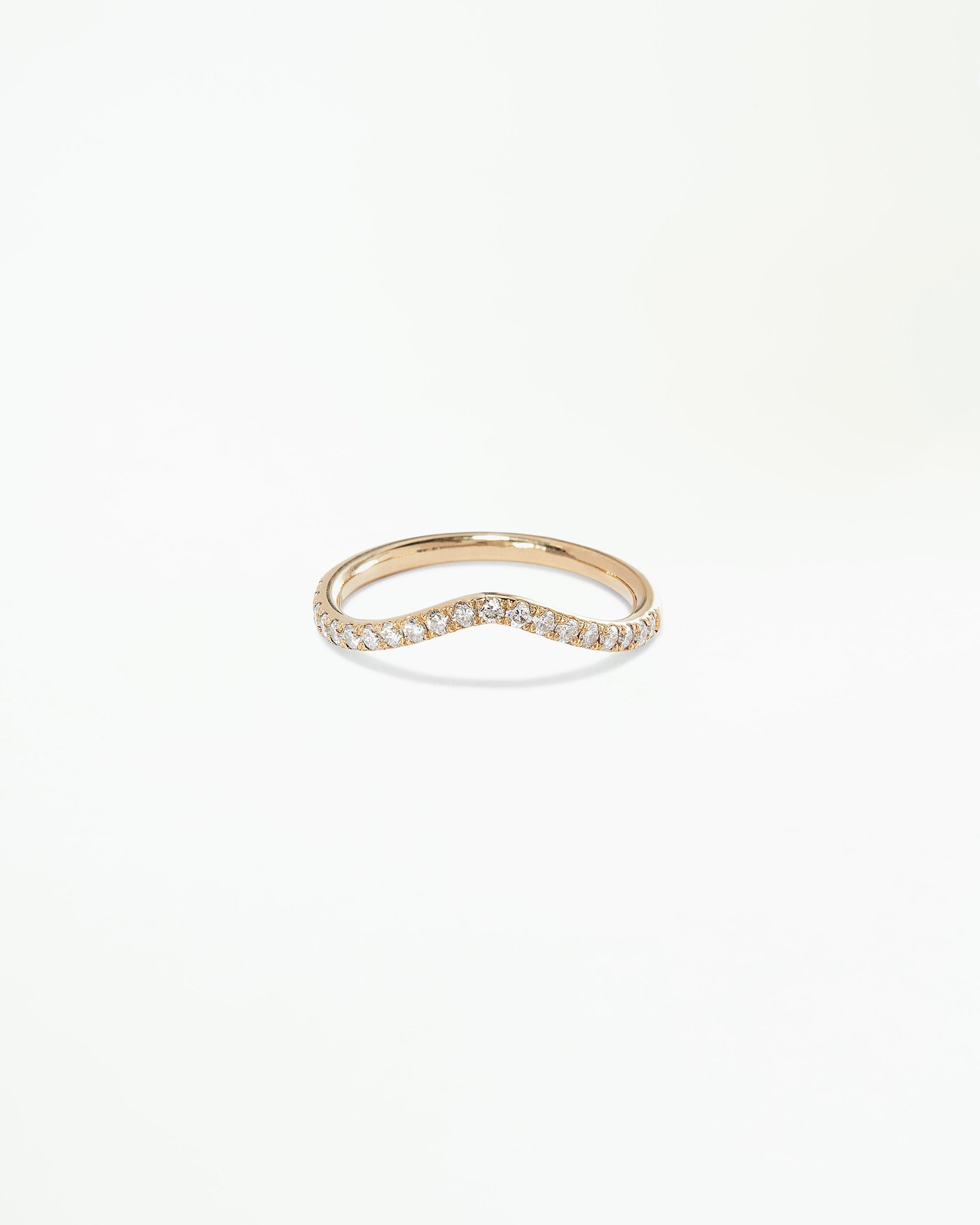 Micropave Diamond Tidal Band
