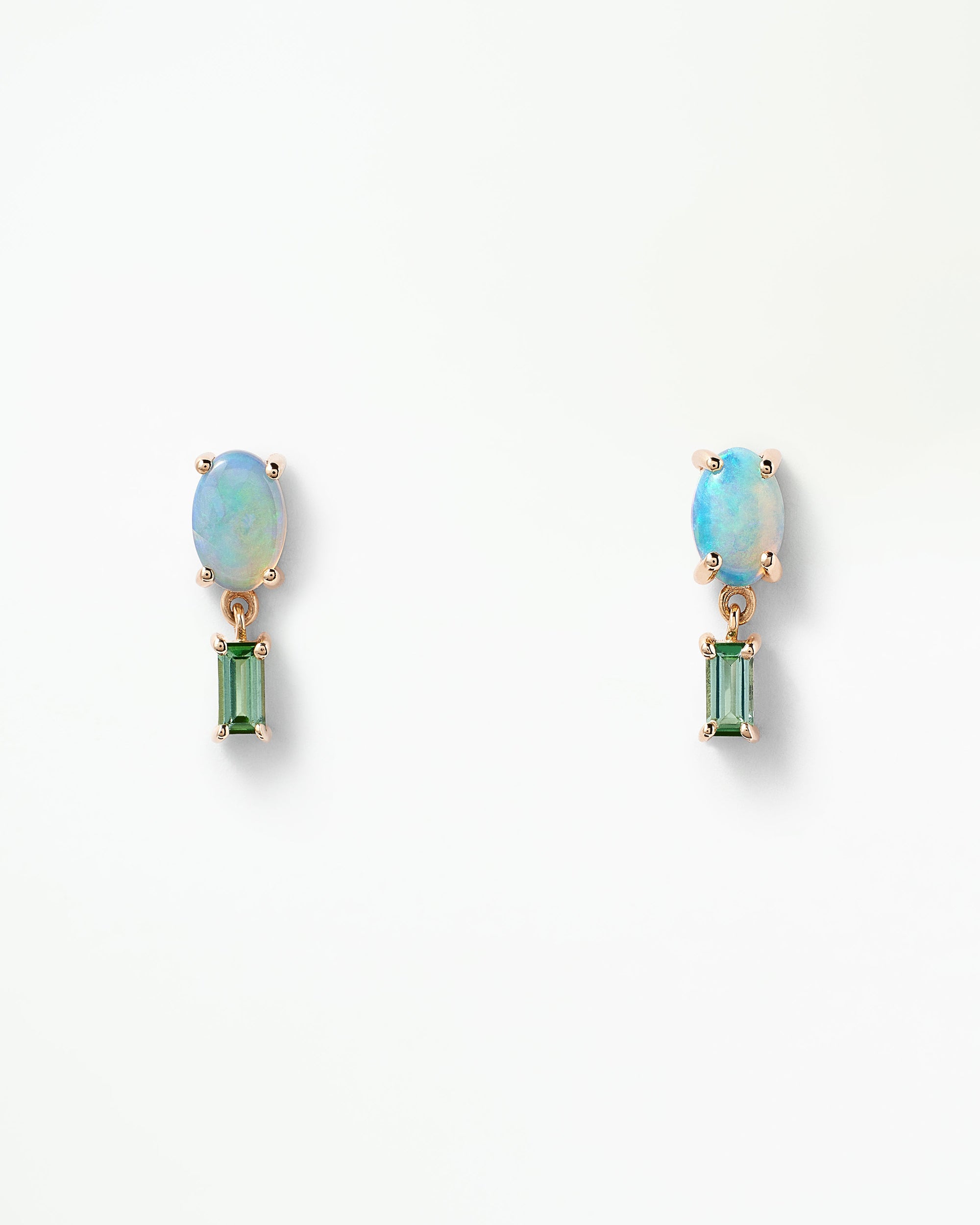 Opal and Tourmaline Stela Earring