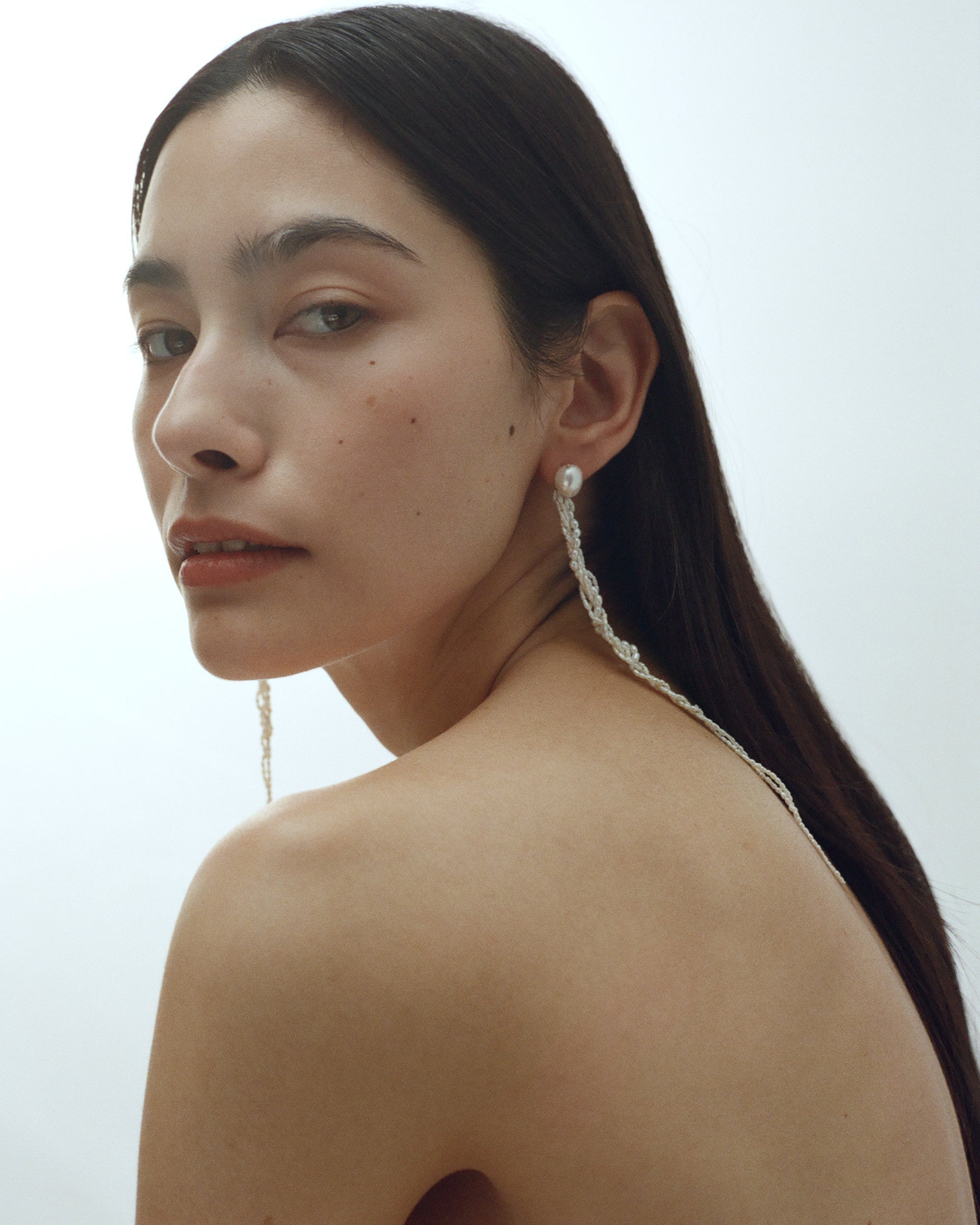 Pearl Falls Earring