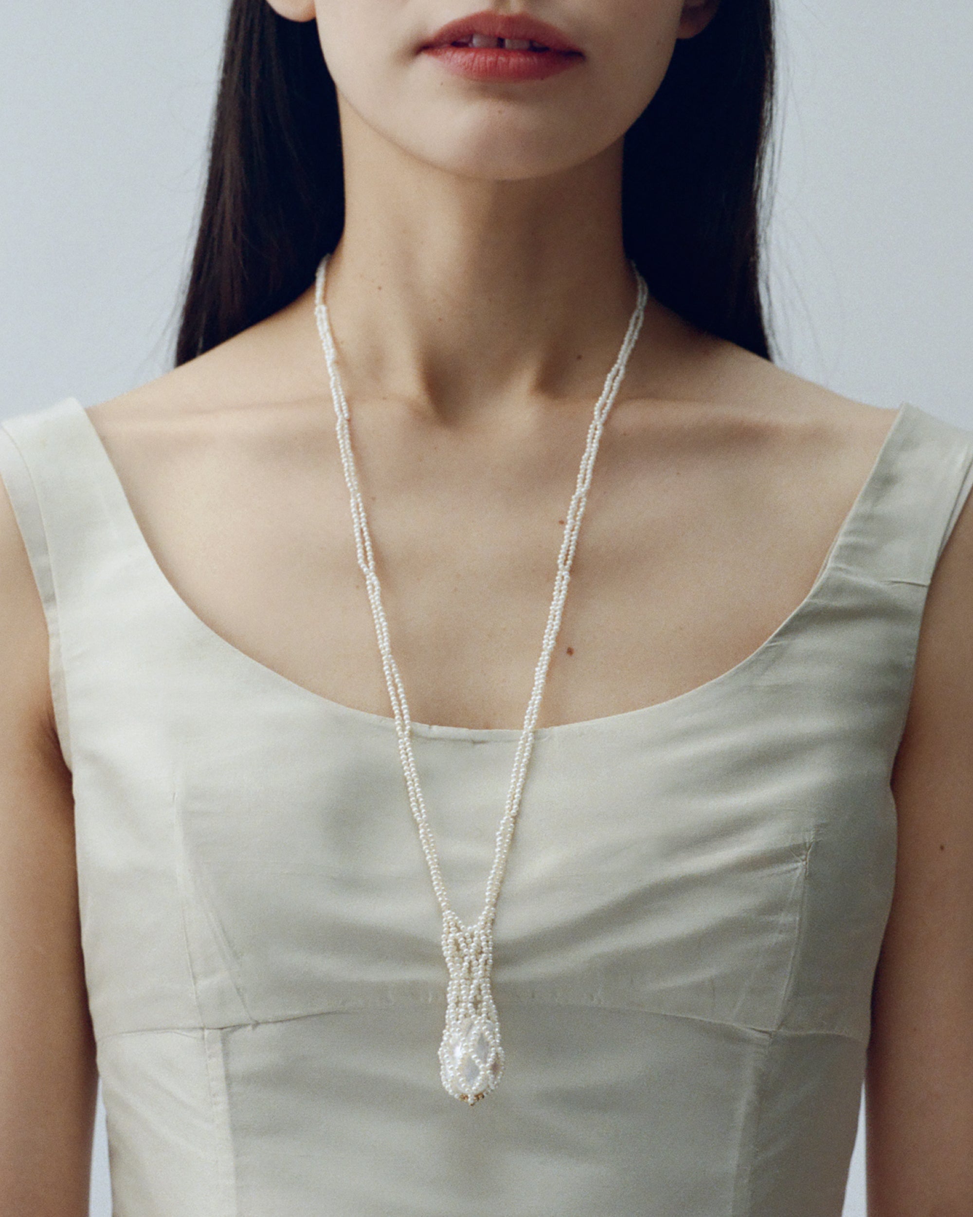 Pearl Howell Pouch Necklace