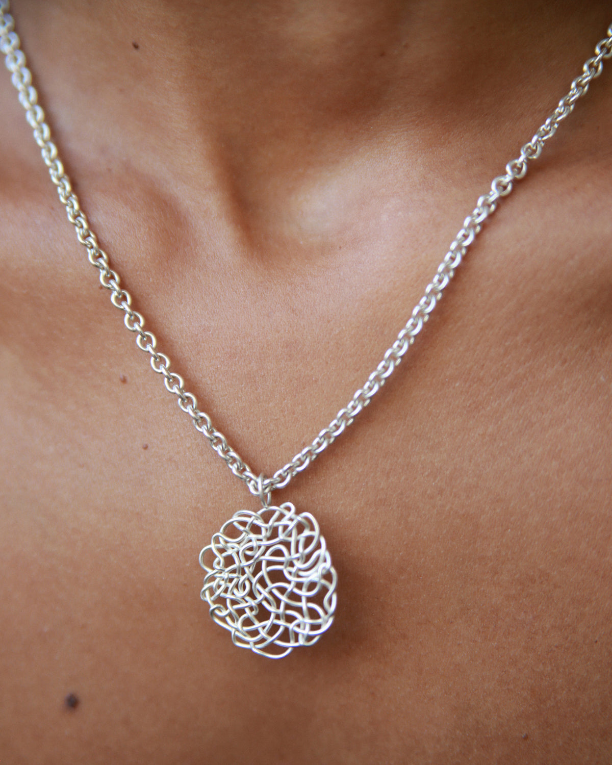 Silver Albers Charm