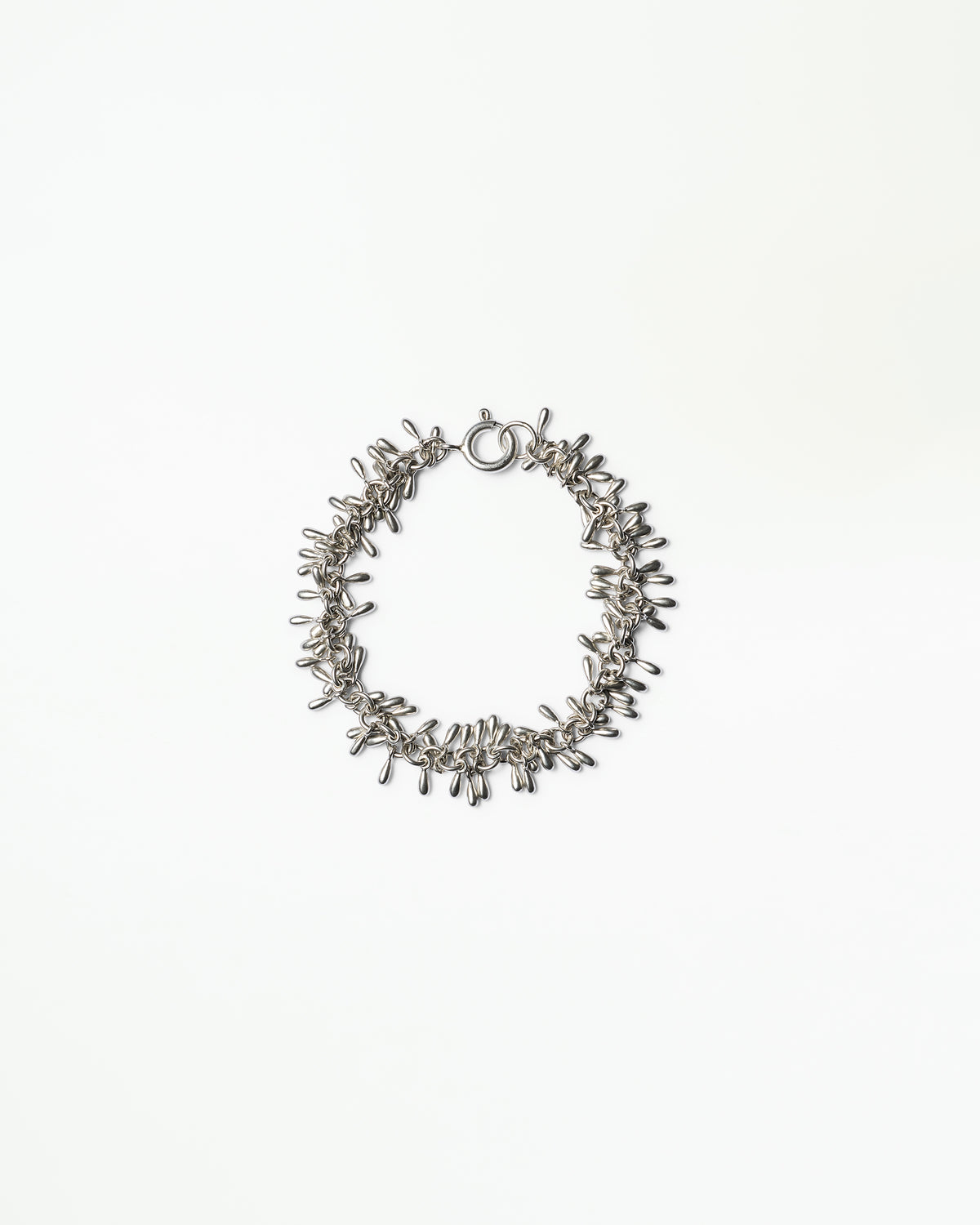 Silver Fringe Bracelet