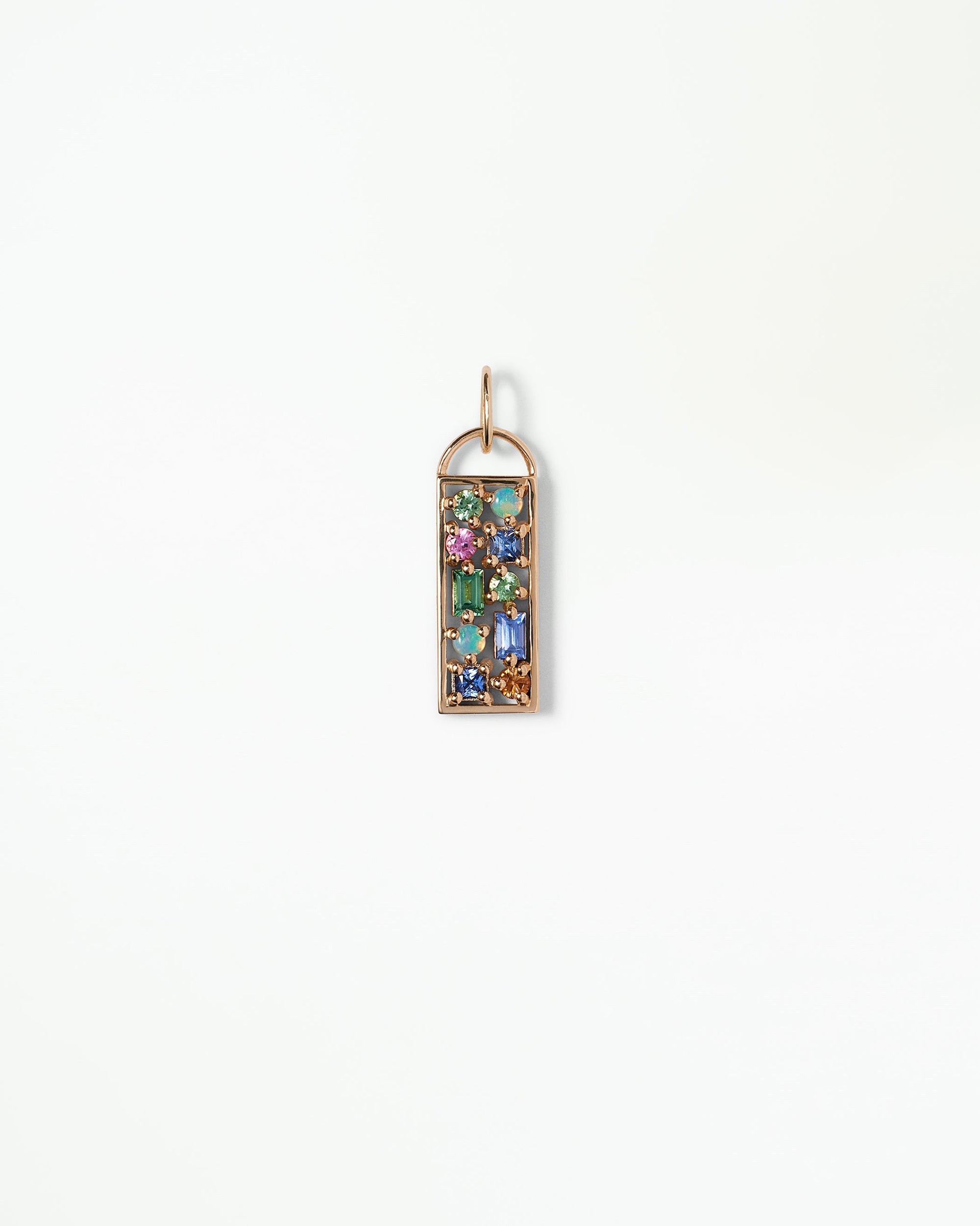 Ten Stone Numerology Pendant