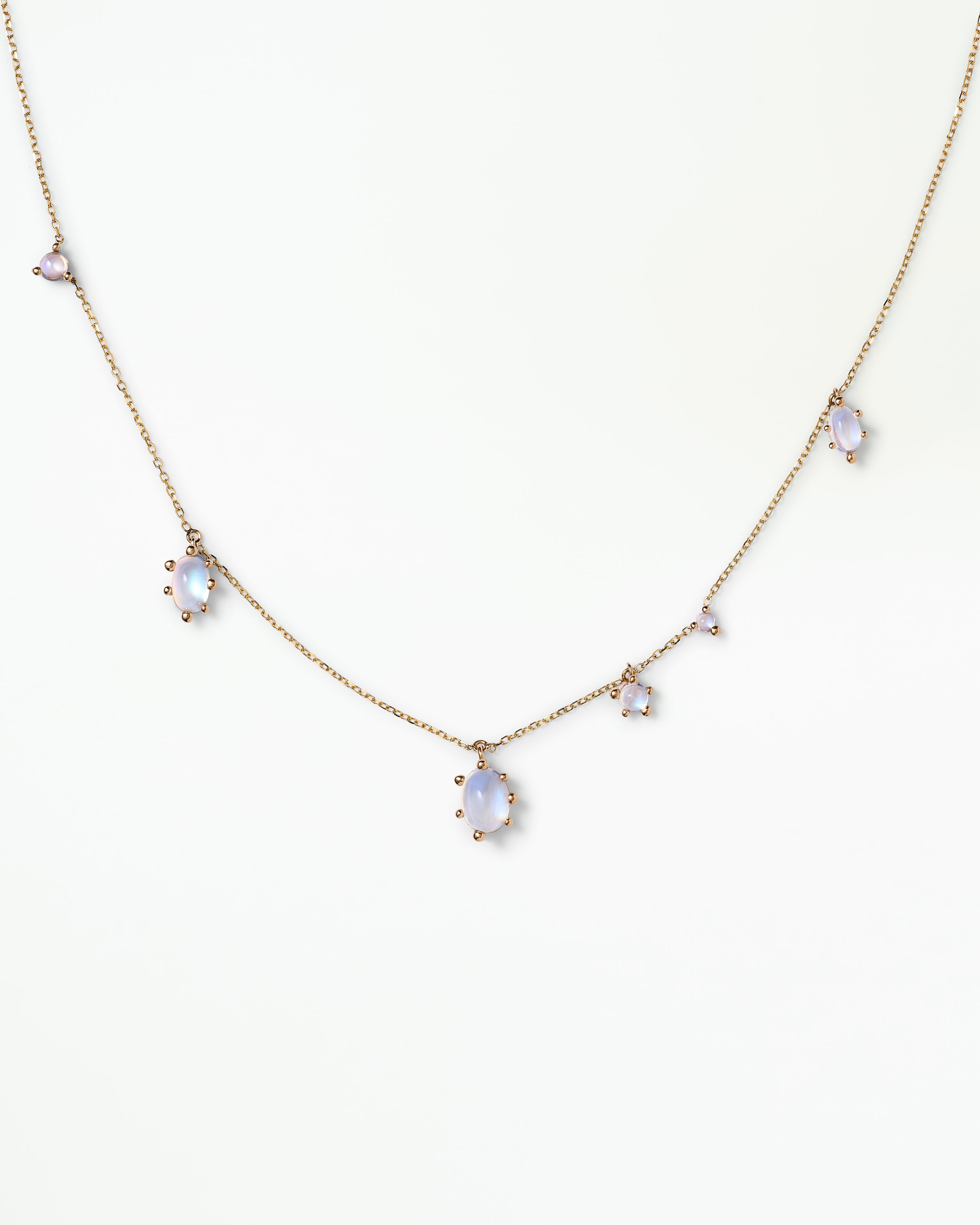 Moonstone Drop Necklace