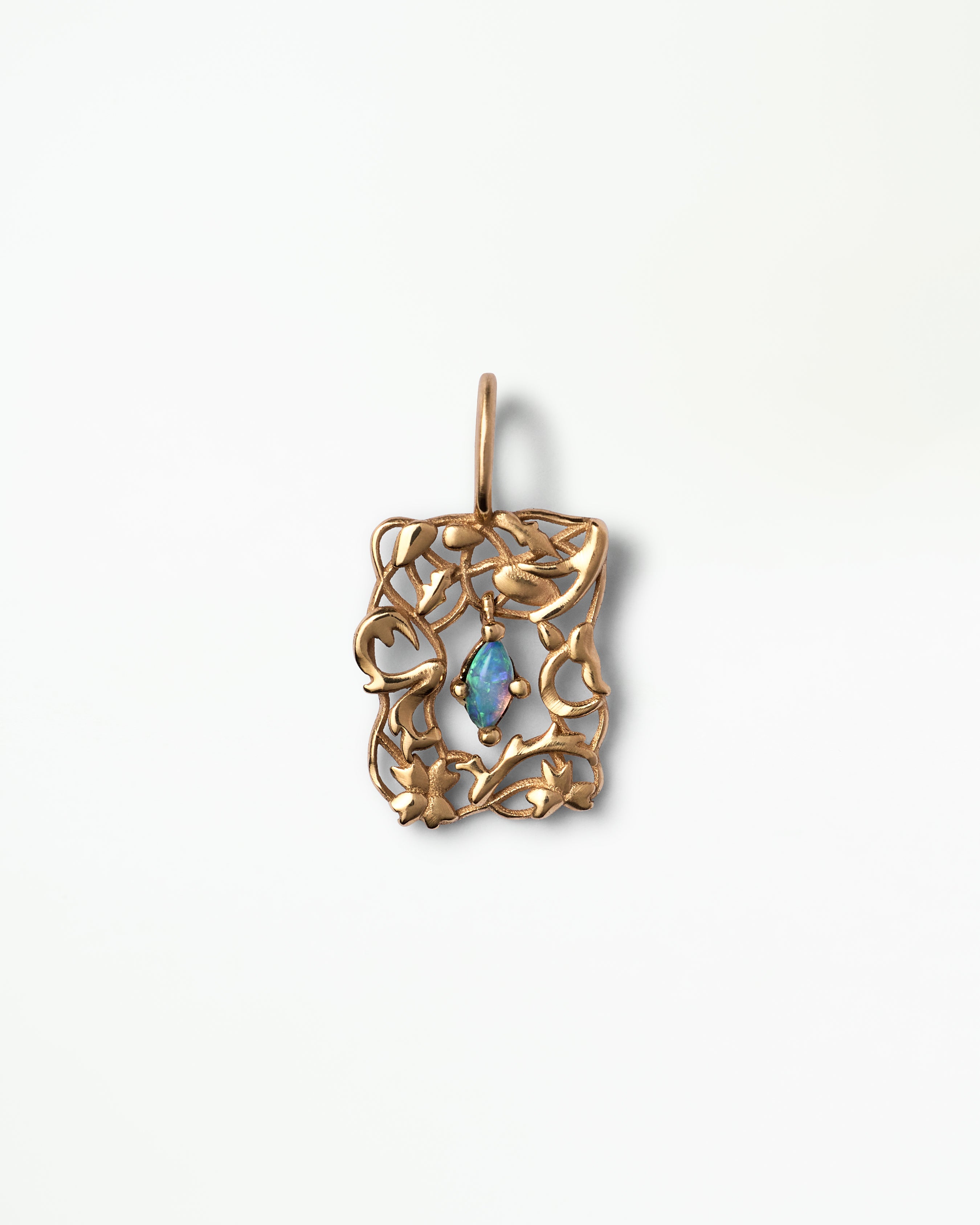 Small Opal Lace Pendant