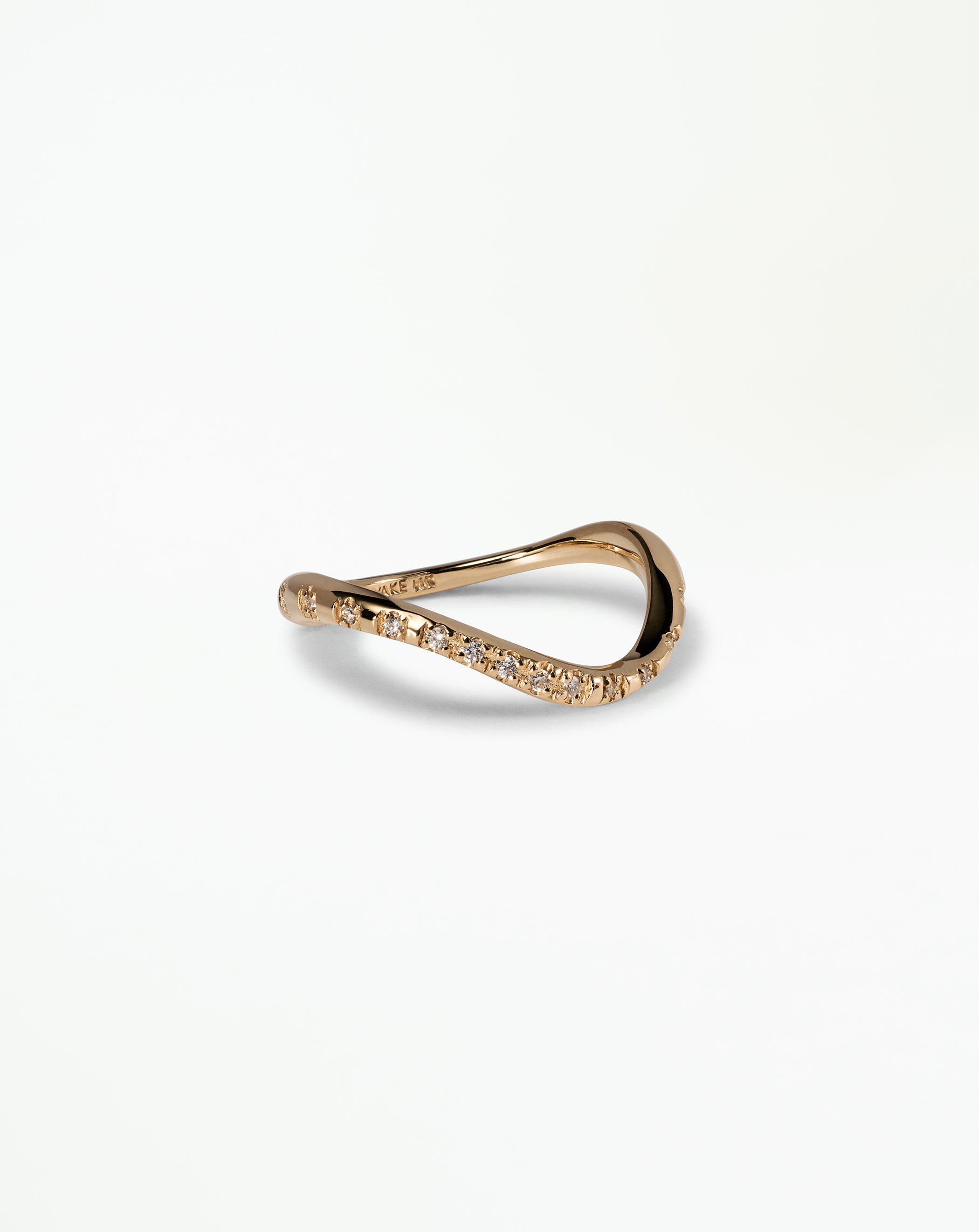 Micropave Diamond Coast Ring