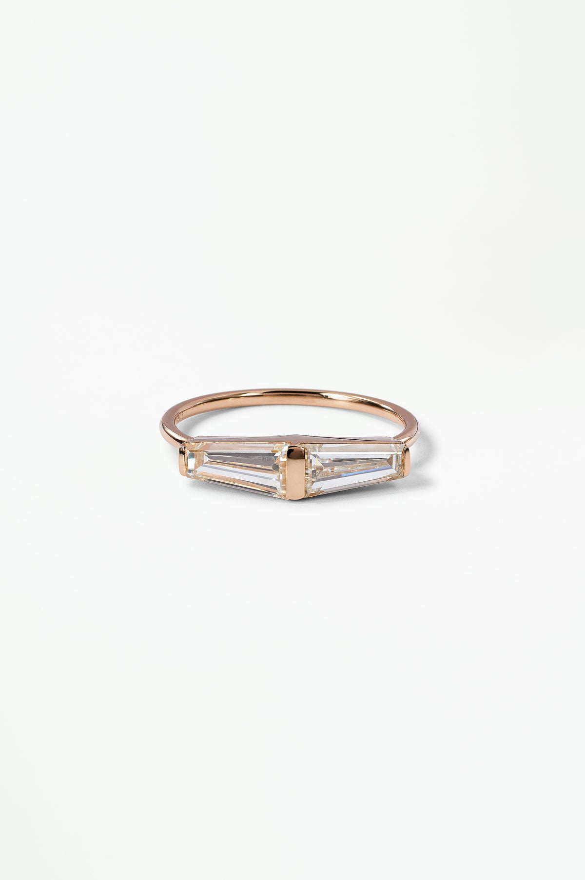 Tapered Baguette Cut Diamond Mosaic Ring No. 41