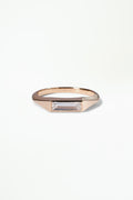 Baguette Cut Diamond Signet Ring No. 48
