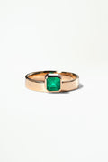 Emerald Monolith Ring